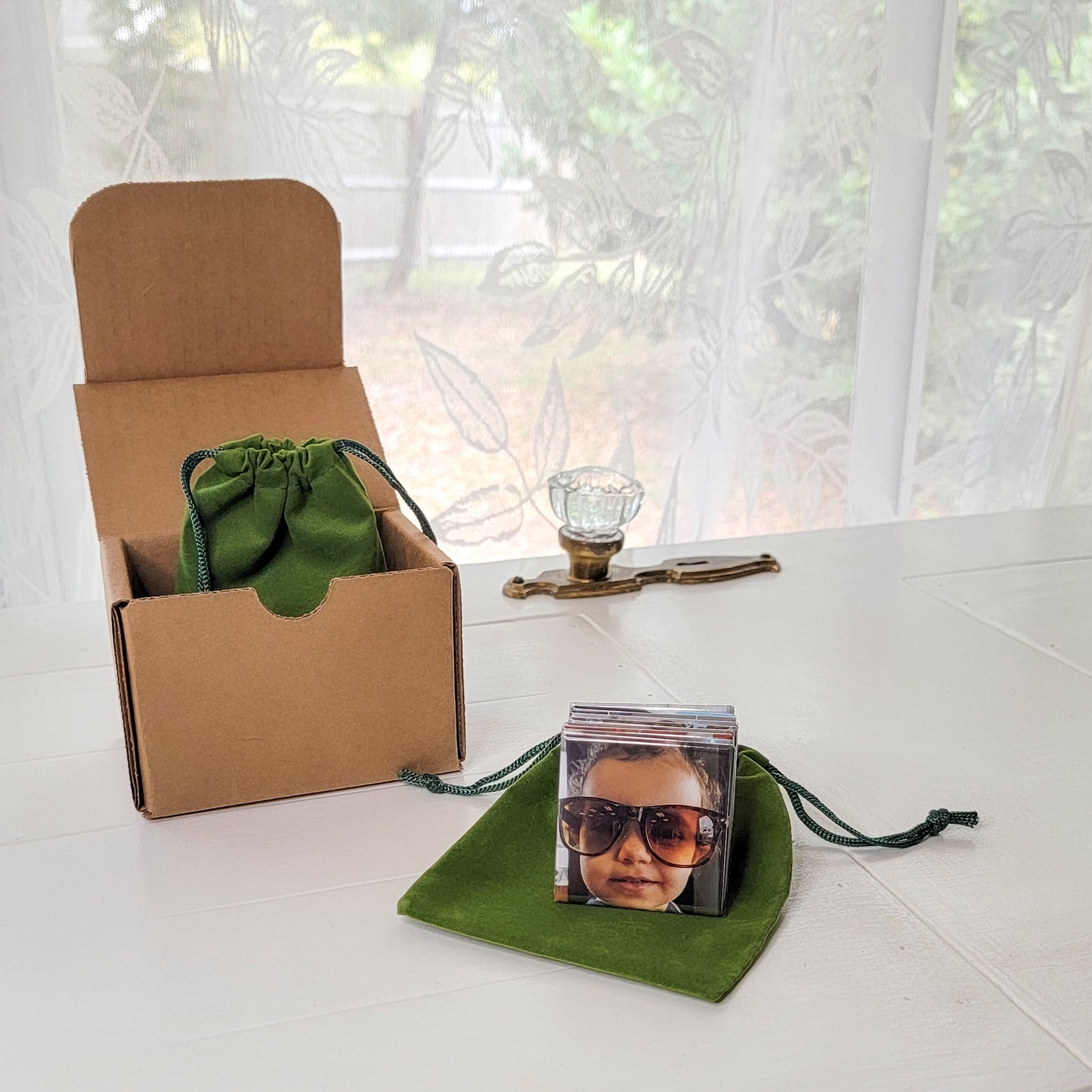 Button Photo Magnets